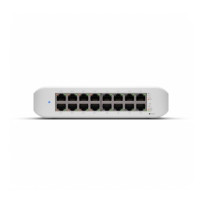 Ubiquiti UniFi Switch Desktop USW-Lite-16-POE-EU 16 Porte Lan Gigabit di cui 8 Porte Lan PoE+ Budget 45W L2 USW-Lite-16-POE-EU U
