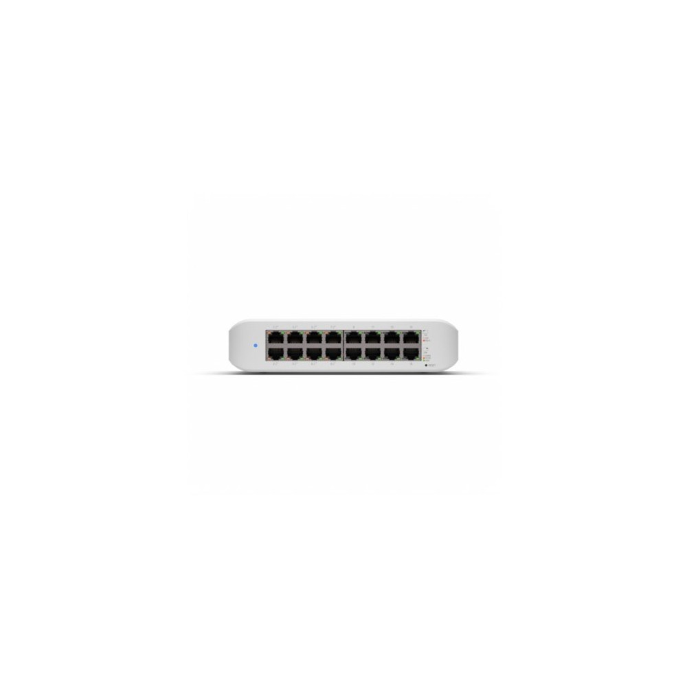 Ubiquiti UniFi Switch Desktop USW-Lite-16-POE-EU 16 Porte Lan Gigabit di cui 8 Porte Lan PoE+ Budget 45W L2 USW-Lite-16-POE-EU U