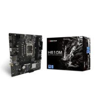 MB BIOSTAR H610MT-E LGA1700 (ALDER LAKE) 2DDR4 HDMI+DP PCIE -  Type-C port (1 via internal headers), M.2 MATX H610MT-E BIOSTAR