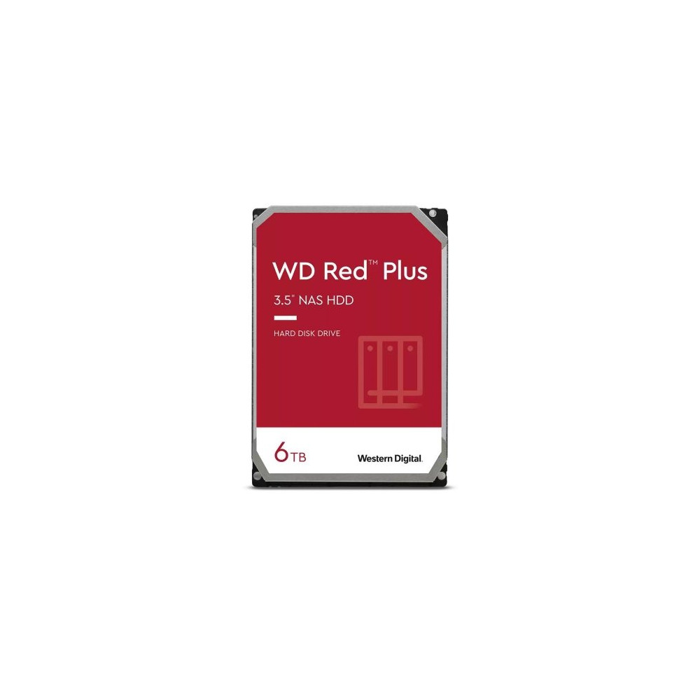 HD WD SATA3 6TB 3.5" RED INTELLIPOWER 64mb cache 24x7 - NAS HARD DRIVE - WD60EFPX WD60EFPX WD
