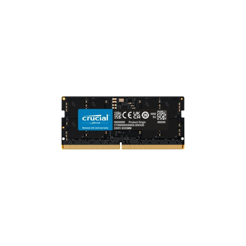 DDR5 SO-DIMM CRUCIAL  16GB 5600MHz -  CT16G56C46S5 CT16G56C46S5 CRUCIAL