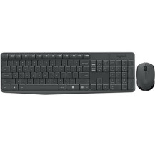 TASTIERA LOGITECH + MOUSE "Wireless MK235" wireless affidabile fino a 10 metri 920-007913 LOGITECH