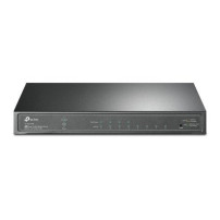 SWITCH TP-LINK SG2008P 8P 10/100/1000Mbps RJ45 di cui 4P POE+ 62W PoE Power, integrato con OMADA SDN