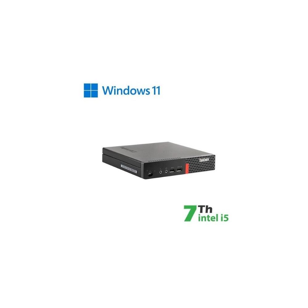Tiny PC LENOVO RINOVO REFURBISHED ThinkCentre M710q RN85534112 Tiny i5-7x00t 16GB SSD NEW 480GB W11P RN85534112 LENOVO REFURBISH