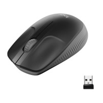 MOUSE LOGITECH "Wireless Mouse M190 " USB 1000 dpi 3 PULSANTI GRIGIO ANTRACITE 910-005905 910-005905 LOGITECH