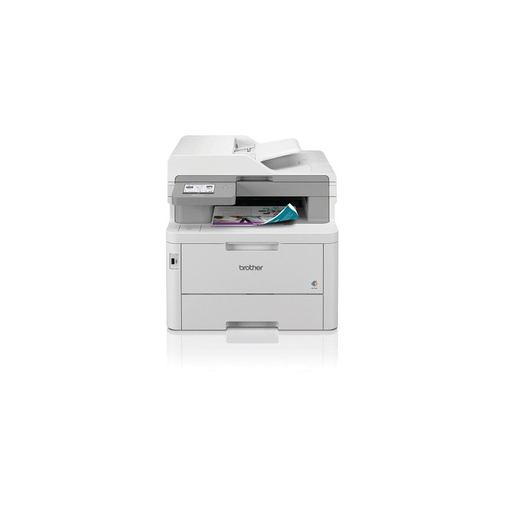 MULTIFUNZIONE BROTHER LASER COLORI MFC-L8390CDW A4 30PPM 512MB 250FF FAX DADF Single Pass DUPLEX LAN USB2.0 WiFi LCD 8.8cm