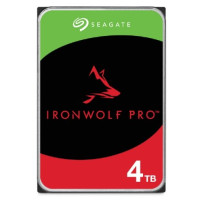 HD SEAGATE  IRONWOLF PRO 4TB SATA3 3.5" 7200 RPM  256mb cache 24x7 - NAS HDD - ST4000NT001- Gar. 5 anni/2Y SERVIZIO RESCUE ST400