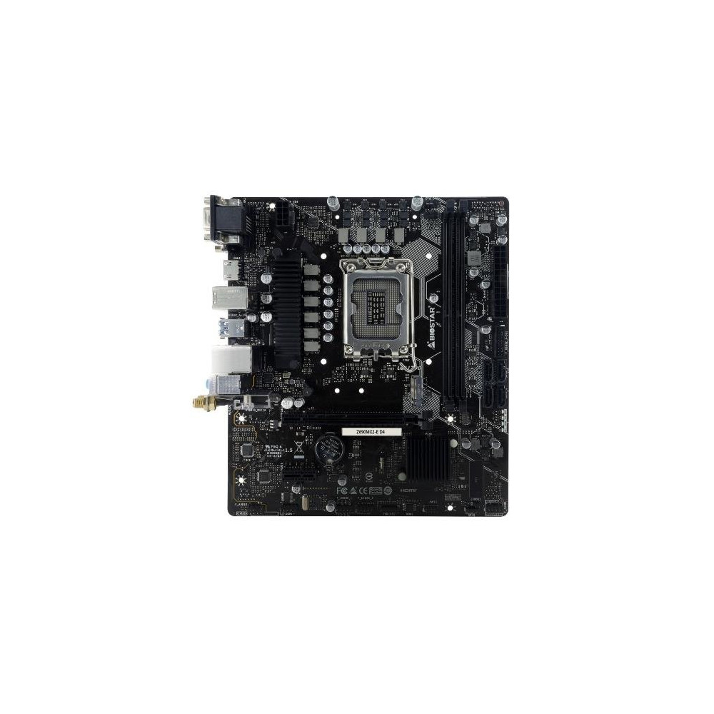 MB BIOSTAR Z690MX2-E D4 LGA1700 (ALDER LAKE) 2DDR4 HDMI+DVI+VGA PCIE, M2, mATX - Z690MX2-E D4 Z690MX2-E D4 BIOSTAR