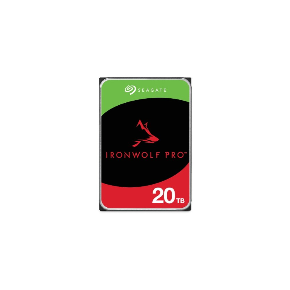 HD SEAGATE IRON WOLF PRO 20TB SATA3 3.5" 7200 RPM  256mb cache 24x7 - NAS HDD - ST20000NT001 - Gar. 5 anni ST20000NT001 SEGATE