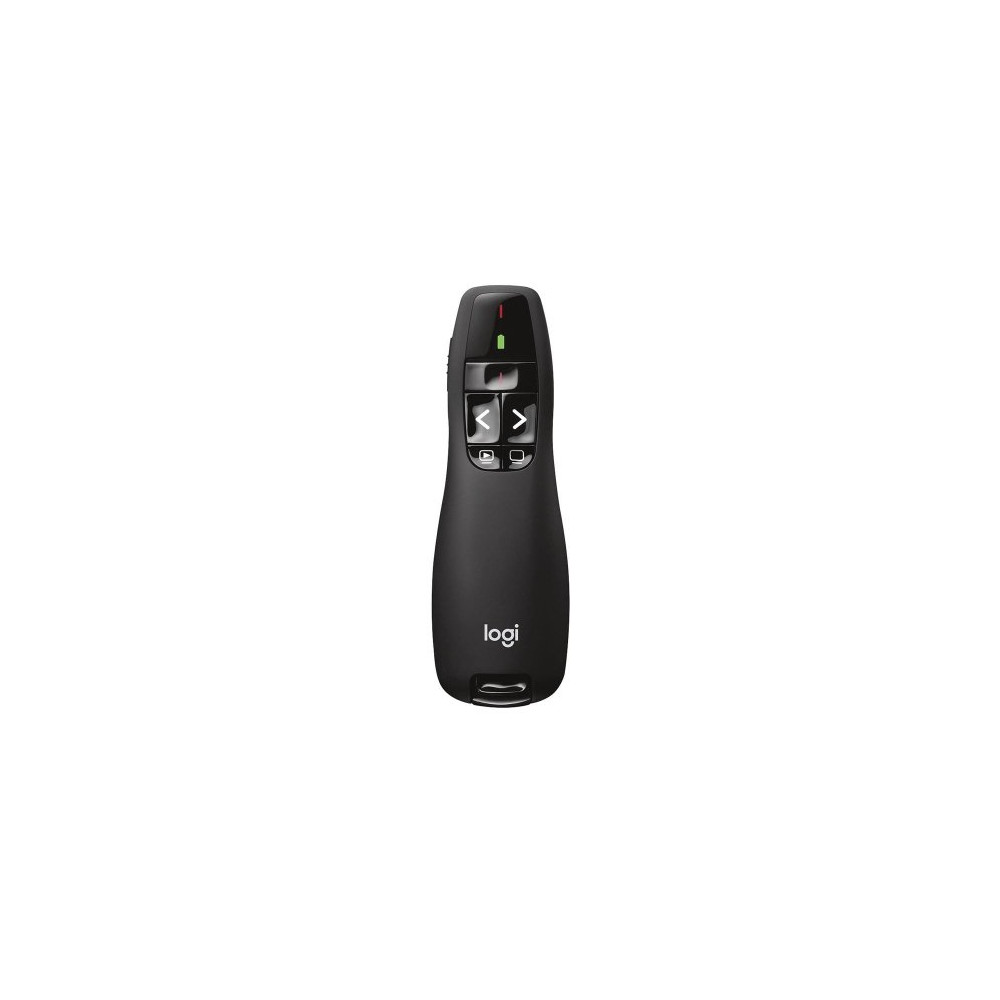 PRESENTER LOGITECH WIRELESS MOUSE R400, 1000 dpi 5 tasti, USB 910-001356 Nero 910-001356 LOGITECH