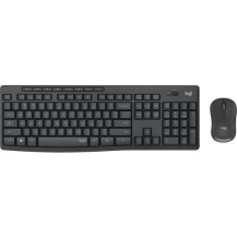 TASTIERA LOGITECH+MOUSE Wireless Desktop MK295 SILENT COMBO USB GRAFITE 920-009797 920-009797 LOGITECH