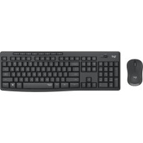 TASTIERA LOGITECH+MOUSE Wireless Desktop MK295 SILENT COMBO USB GRAFITE 920-009797 920-009797 LOGITECH