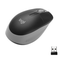 MOUSE LOGITECH "Wireless Mouse M190 " USB 1000 dpi 3 PULSANTI GRIGIO 910-005906 910-005906 LOGITECH