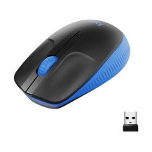 MOUSE LOGITECH "Wireless Mouse M190 " USB 1000 dpi 3 PULSANTI BLU 910-005907 910-005907 LOGITECH