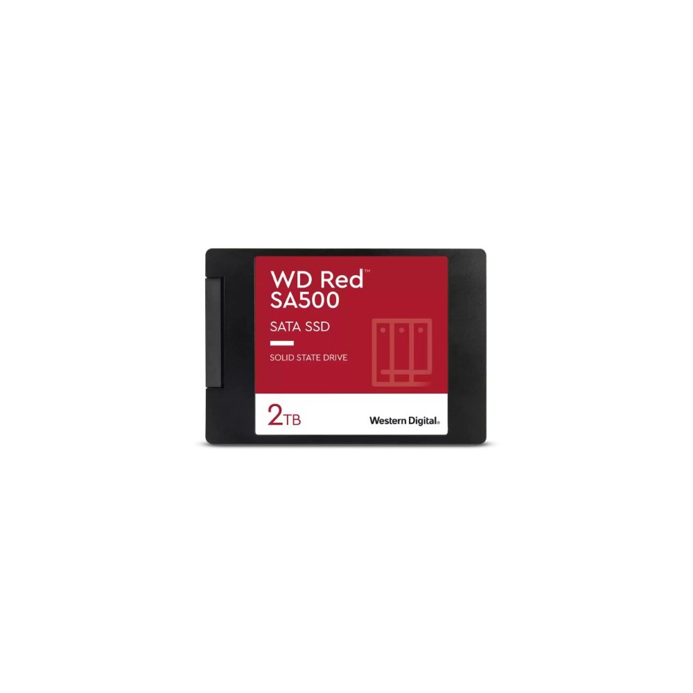 SSD WD  2TB RED 2.5" SA500 - NAS SATA SSD - Read:530MB/S-Write:560MB/S WDS200T2R0A-68CKB0 WDS200T2R0A-68CKB0 WD