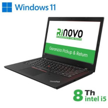 NB LENOVO RINOVO REFURBISHED ThinkPad L480 RN82522112 14" i5-8x00 8GB SSD NEW 240GB W11P RN82522112 LENOVO REFURBISH