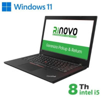 NB LENOVO RINOVO REFURBISHED ThinkPad L480 RN82522112 14" i5-8x00 8GB SSD NEW 240GB W11P RN82522112 LENOVO REFURBISH