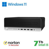 PC HP RINOVO REFURBISHED 600-800 G3 RN64522311 SFF i5-7x00 8GB SSD NEW 240GB W11P + NORTON ANTIVIRUS 1Y RN64522311 HP REFURBISHE