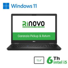 NB DELL RINOVO REFURBISHED Latitude E5580 RN42534114 15.6" i5-6x00u 16GB SSD 512GB NO DVD W11P RN42534114 DELL REFURBISHED