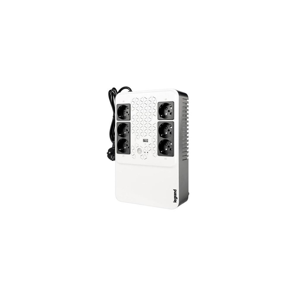 UPS LEGRAND 600VA monofase KEOR MULTIPLUG  con prese standard tedesco autonomia fino a 15 minuti - LG-310081