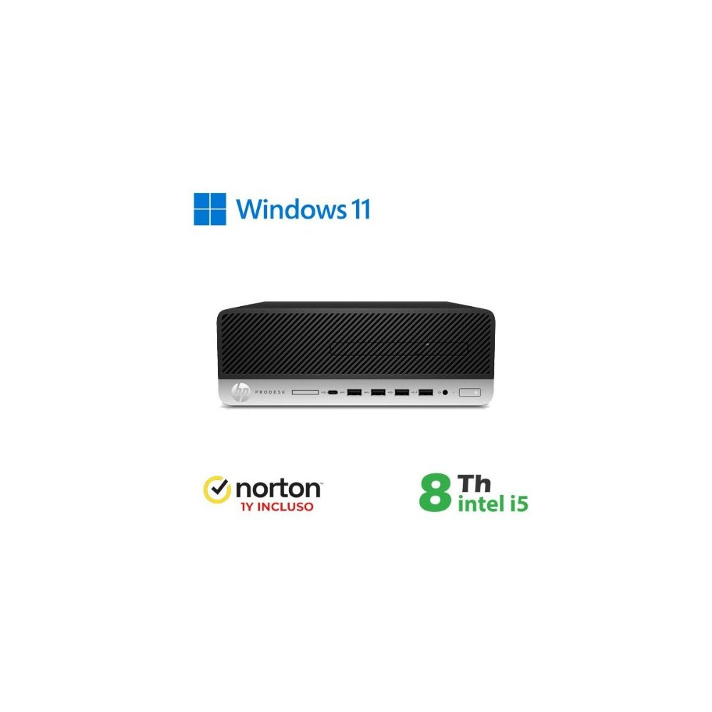 PC HP RINOVO REFURBISHED 600-800 G5 RN64532311 SFF i5-8x00 16GB SSD 256GB NO DVD W11P + NORTON RN64532311 HP REFURBISHED