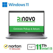 NB DELL RINOVO REFURBISHED Latitude 5420 RN42532316 14" i5-11x00 16GB SSD 256GB NO DVD W11P + NORTON RN42532316 DELL REFURBISHED