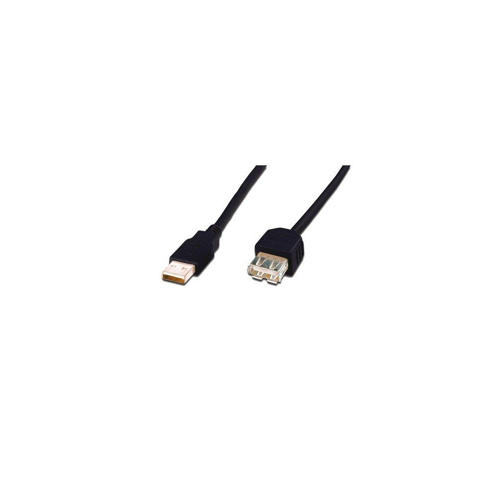 CAVO DIGUTS USB 2.0 A TO USB A, M/F, 5MT, (PROLUNGA), NERO, LP8152B