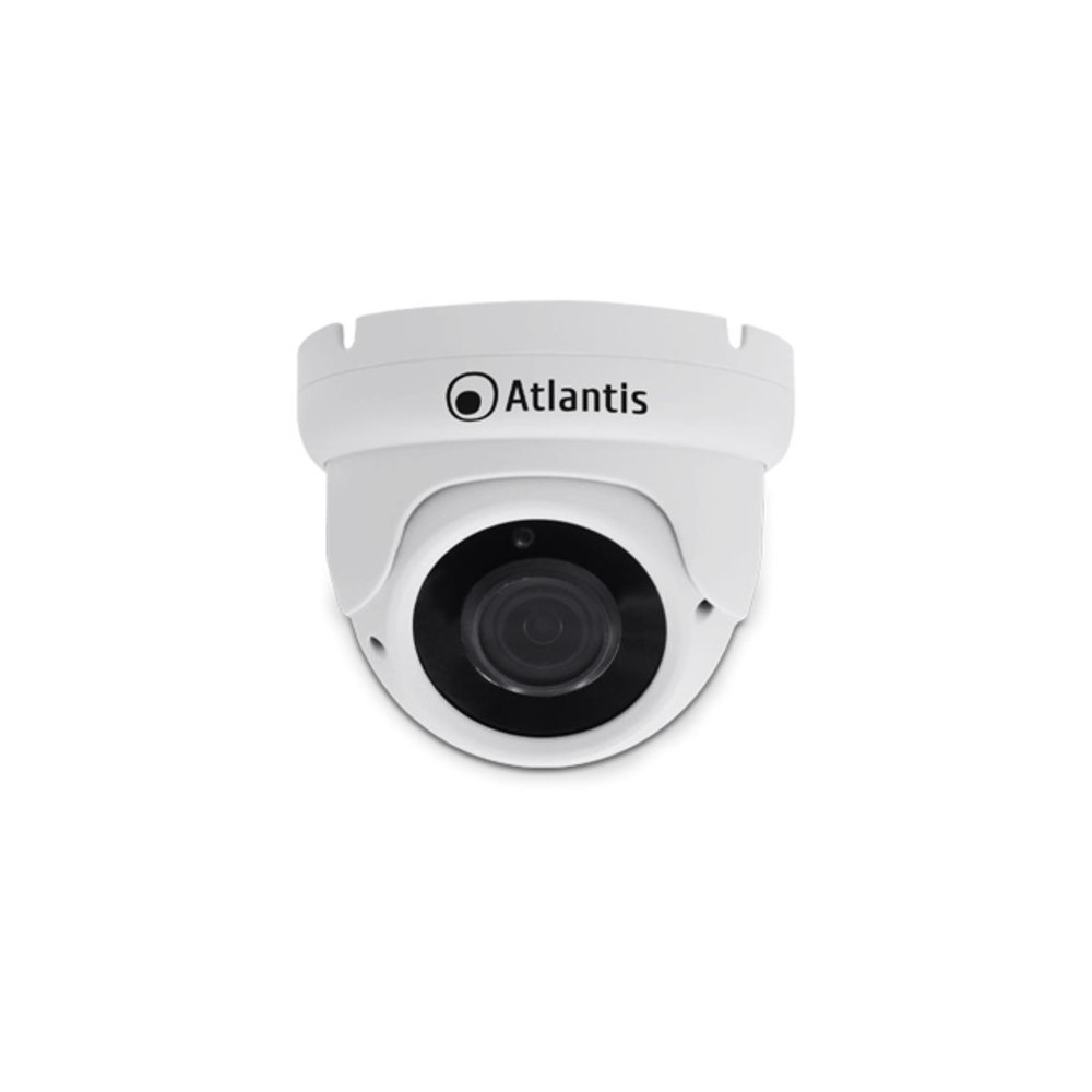 VIDEOCAMERA ATLANTIS ULTRAPLEX A11-UX914A-DP IP PoE Dome 5Mpx 2592x1944 H.264/265 20/25fps 1/2.8" CMOS IR 18 SMD led 10mt A11-UX