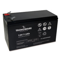 BATTERIA TECNOWARE 12V 7.2Ah FASTON 6,3MM EACPE12V7A2TWP EACPE12V7A2TWP TECNOWARE