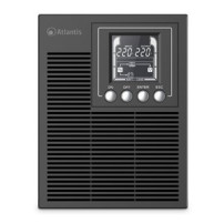 UPS ATLANTIS A03-OP1002XLN Server Online 1000VA (700W) Tower doppia batteria USB/EPO/RS232 1xIEC 2xSchuko LCD A03-OP1002XLN ATLA