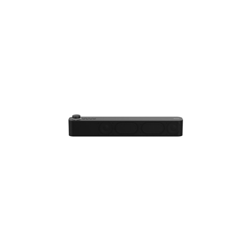 MINI SOUNDBAR ATLANTIS P003-C0820-B BT v5.3 20W Jack 3,5mm TWS include batteria 2400mAh Radio USB MicroSD Nero P003-C0820-B ATLA