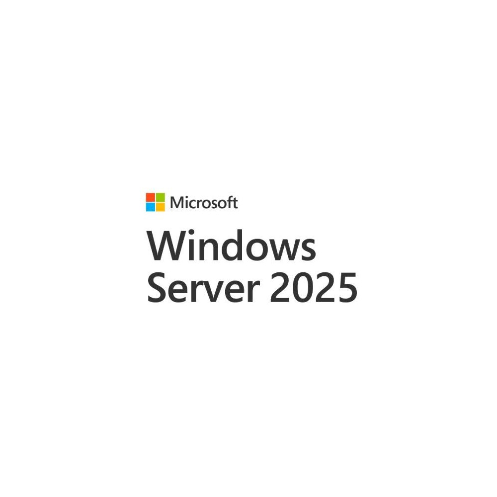 MICROSOFT WINDOWS SERVER STANDARD 2025 64Bit Italian 1pk DSP OEI DVD 16 Core EP2-25191 EP2-25191 MICROSOFT