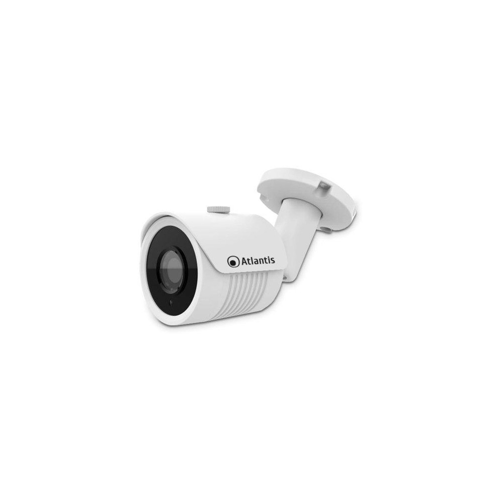 VIDEOCAMERA ATLANTIS ULTRAPLEX A11-UX826A-BP IP PoE Bullet 3Mpx 1920x1080 H.264/H.265 20fps 1/2.9" CMOS IR 2 Array led 15mt