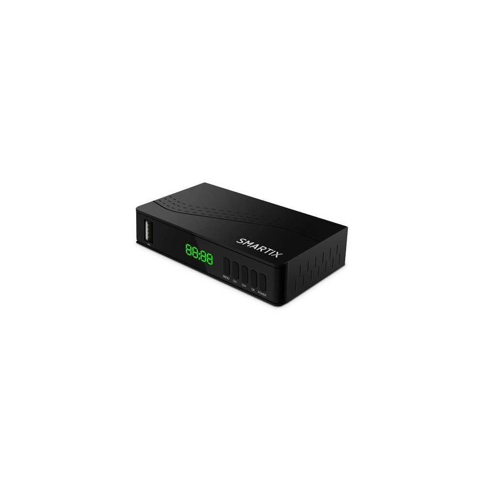DECODER ATLANTIS SMARTIX SM20-DH17 DIGITALE TERRESTRE DVBT/DVBT2 HD MPEG-4/H.264, HEVC/H.265, 1080p, LCN, EPG SM20-DH17 ATLANTIS