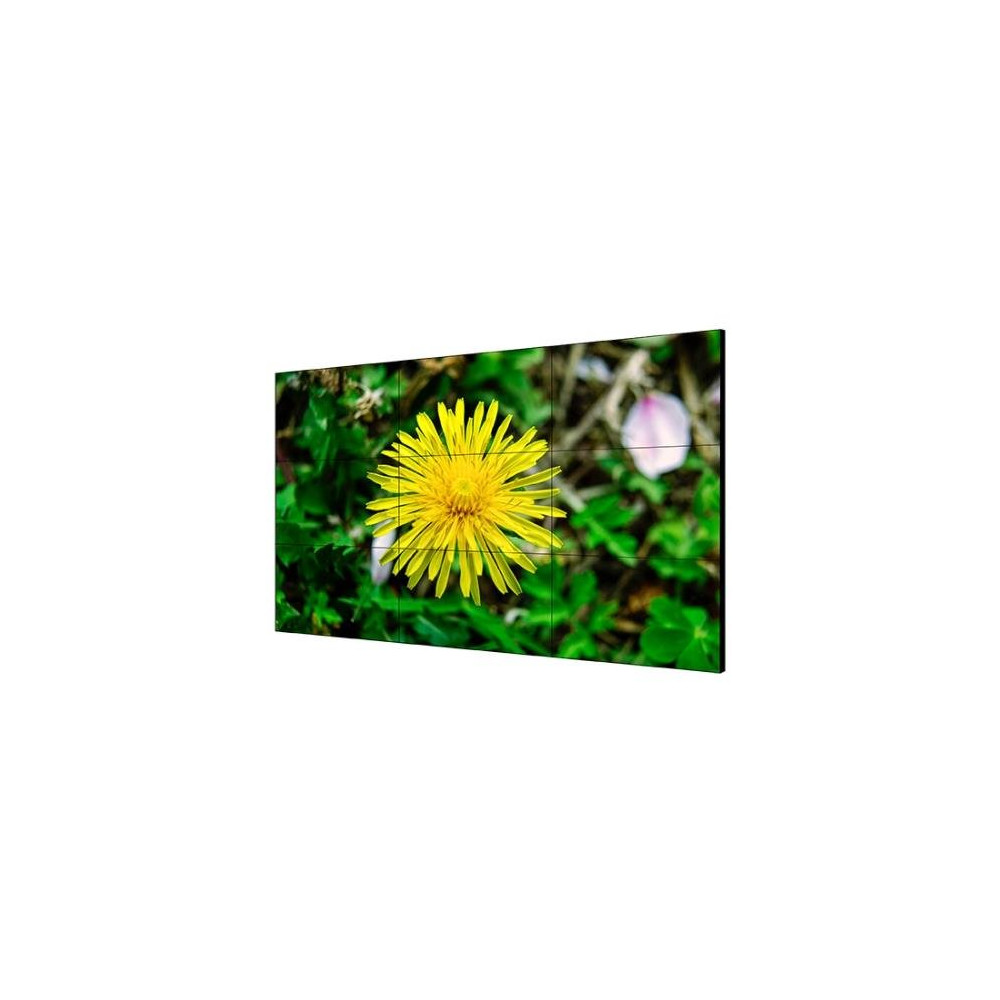 HIKVISION VIDEOWALL 55", 1080P, 500cd/mq-bezelwidth:1.8mm,Input: VGA/DVI/DP/HDMI, output: DP/HDMI, support 4K input - VESA DS-D2