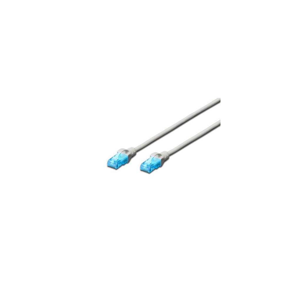 CAVO RETE DIGITUS CATEGORIA 5E NON SCHERMATO UTP - GRIGIO - MT 20 - DK1512200