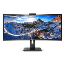 MONITOR PHILIPS LED 34" 21:9 CURVED 346P1CRH/00 3440x1440 4ms 500cd/m² 80.000.000:1 2x3W MM Pivot Webcam HDMI DP USB-C 346P1CRH/