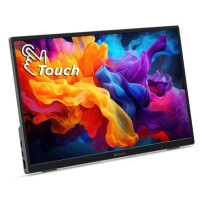 MONITOR PORTATILE ATLANTIS LED 15,6" Touch Wide A05-P156AT1 IPS 1920x1080 16ms 300cd/m² 1000:1 MM 1xHDMI 2xUSB-C Cust Base Piegh
