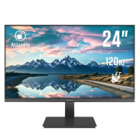 MONITOR ATLANTIS LED 23,8" Wide A05-HE24VF-VHM VA 120HZ 1920x1080 5ms 280cd/m² 4.000:1 VESA 2x2W MM VGA HDMI Black A05-HE24VF-VH
