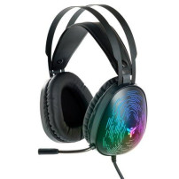 CUFFIA ITEK GAMING "H420" 7.1 VIRTUAL, 7 2COLORI LED,2x3, MICROFONO,CONTROLLO VOLUME, 2x3MM E USB CON ADATTATORE - ITHGH420