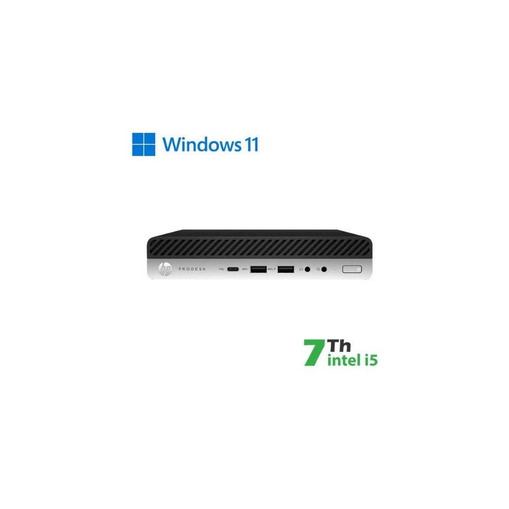 ULTRA MINI PC HP RINOVO REFURBISHED DM 600-800 G3 RN65534113 i5-7x00T 16GB SSD NEW 480GB W11P