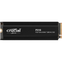 SSD CRUCIAL M.2(2280)  1TB NVMe P310 PCIE 4.0 x4 READ: 7100MB/S-WRITE: 6000MB/S CT1000P310SSD5 CT1000P310SSD5 CRUCIAL