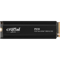 SSD CRUCIAL M.2(2280)  1TB NVMe P310 PCIE 4.0 x4 READ: 7100MB/S-WRITE: 6000MB/S CT1000P310SSD5 CT1000P310SSD5 CRUCIAL