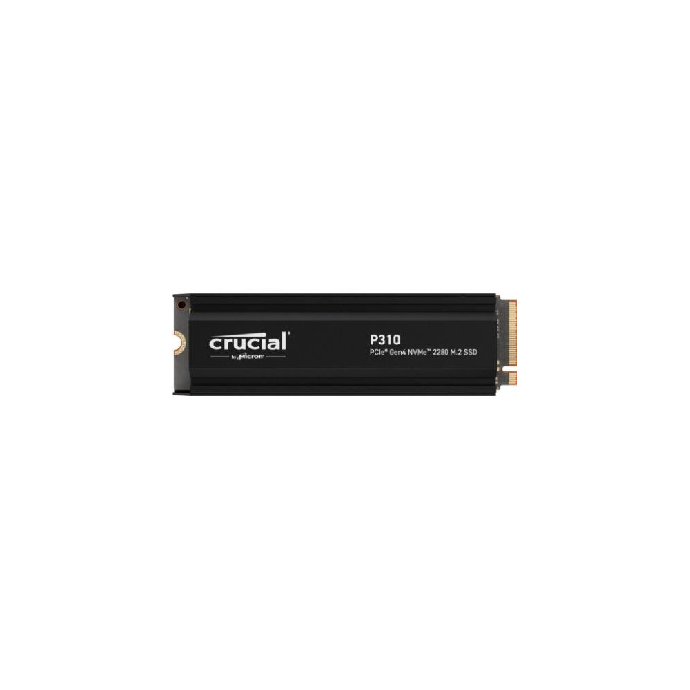 SSD CRUCIAL M.2(2280)  1TB NVMe P310 PCIE 4.0 x4 READ: 7100MB/S-WRITE: 6000MB/S CT1000P310SSD5 CT1000P310SSD5 CRUCIAL