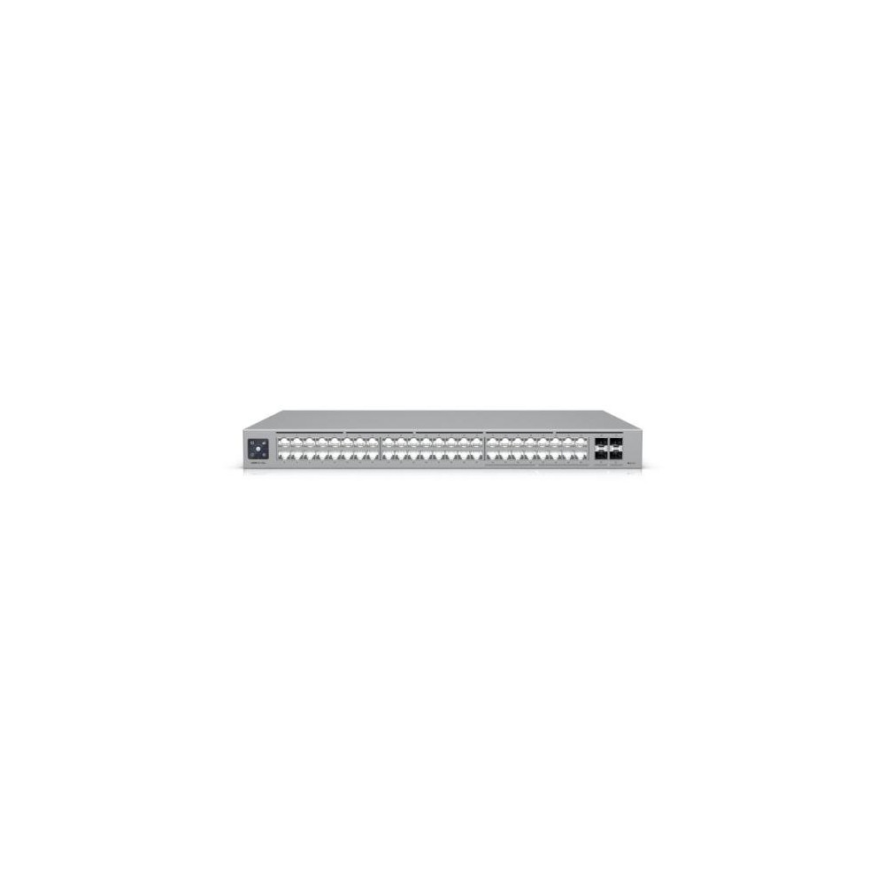 Ubiquiti Switch USW-Pro-Max-48-EU UniFi 48 Porte Lan Gigabit) Budget 600W + 4 Porte 10G SFP+ L3 USW-Pro-Max-48-EU UBIQUITI