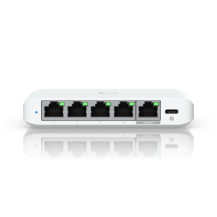 UBIQUITI SWITCH USW-Flex-2.5G-5 5 Porte LAN 2.5GbE PoE+ GIGABIT di cui 1 Porta Input PoE++ L2 USW-Flex-2.5G-5-EU UBIQUITI