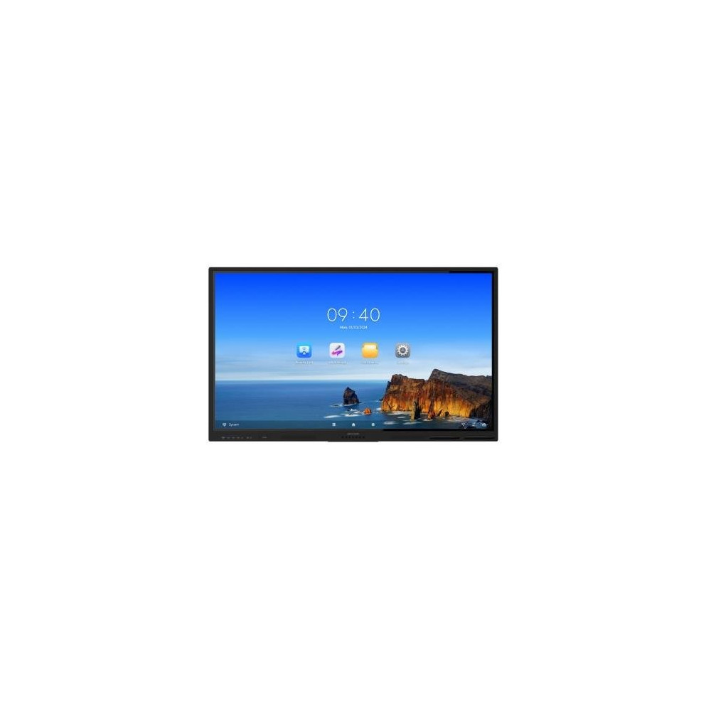 MONITOR TOUCH Interattivo HIKVISION 86'' 4K,Wi-fi/BT, Android 13, 8GB, 64GB, Staffa inc. - DS-D5B86RB/EL *RICHIEDI BID* DS-D5B86