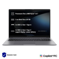 NB ASUS Commercial NX P Copilot+PC PM3606CKA-MB0012X 16" Ryzen AI R7-350 16GB SSD1TB W11P 90NX0981-M000D0 ASUS