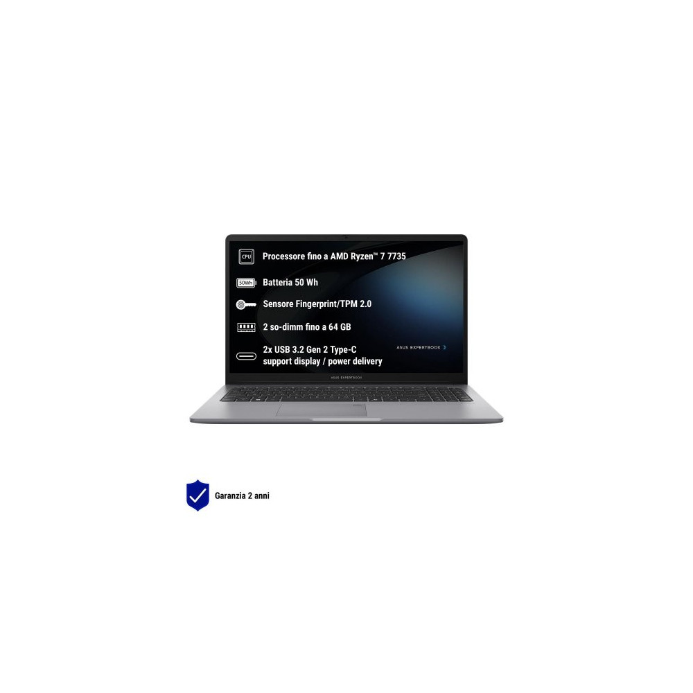 NB ASUS Commercial NX S PM1503CDA-S70052X 15,6" AMD Ryzen 7 7735HS 16GB SSD512GB W11P 90NX09D1-M001V0 ASUS