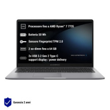 NB ASUS Commercial NX L PM1503CDA-S70049 15,6" AMD Ryzen 5 7535HS 8GB SSD512GB NO SISTEMA OPERATIVO 90NX09D1-M001S0 ASUS